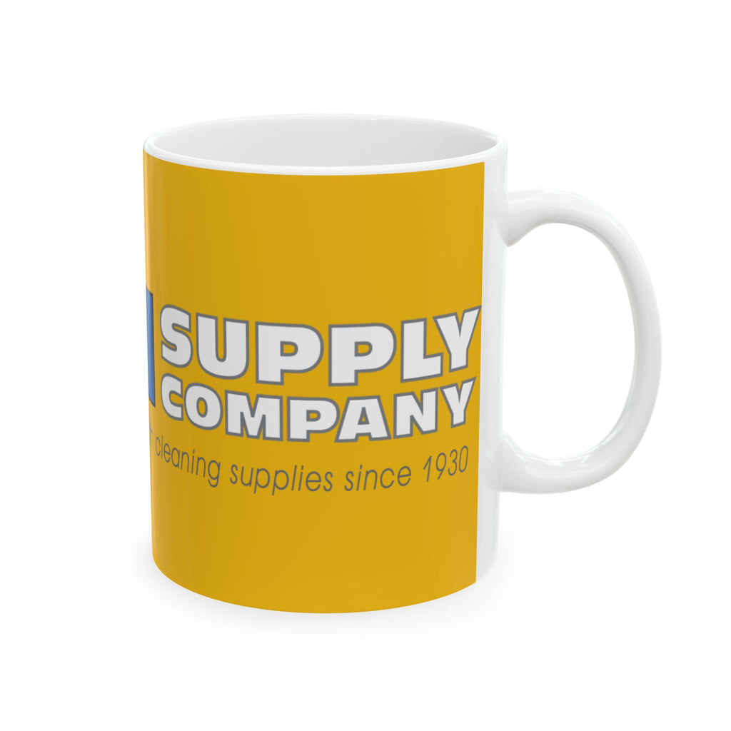 Branded Ceramic Mug - GEM Supply Company Logo Coffee Cup (11oz & 15oz)