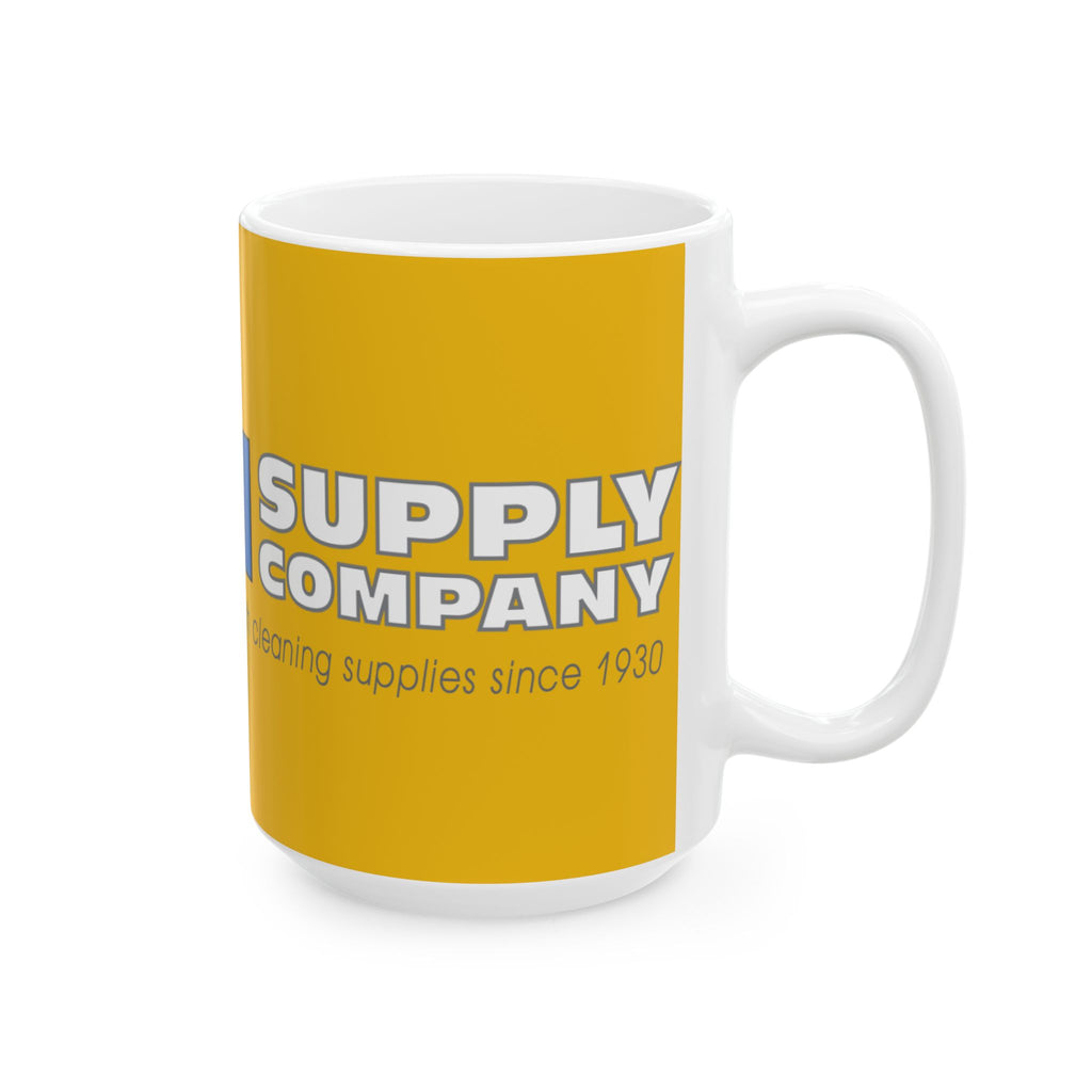 Branded Ceramic Mug - GEM Supply Company Logo Coffee Cup (11oz & 15oz)