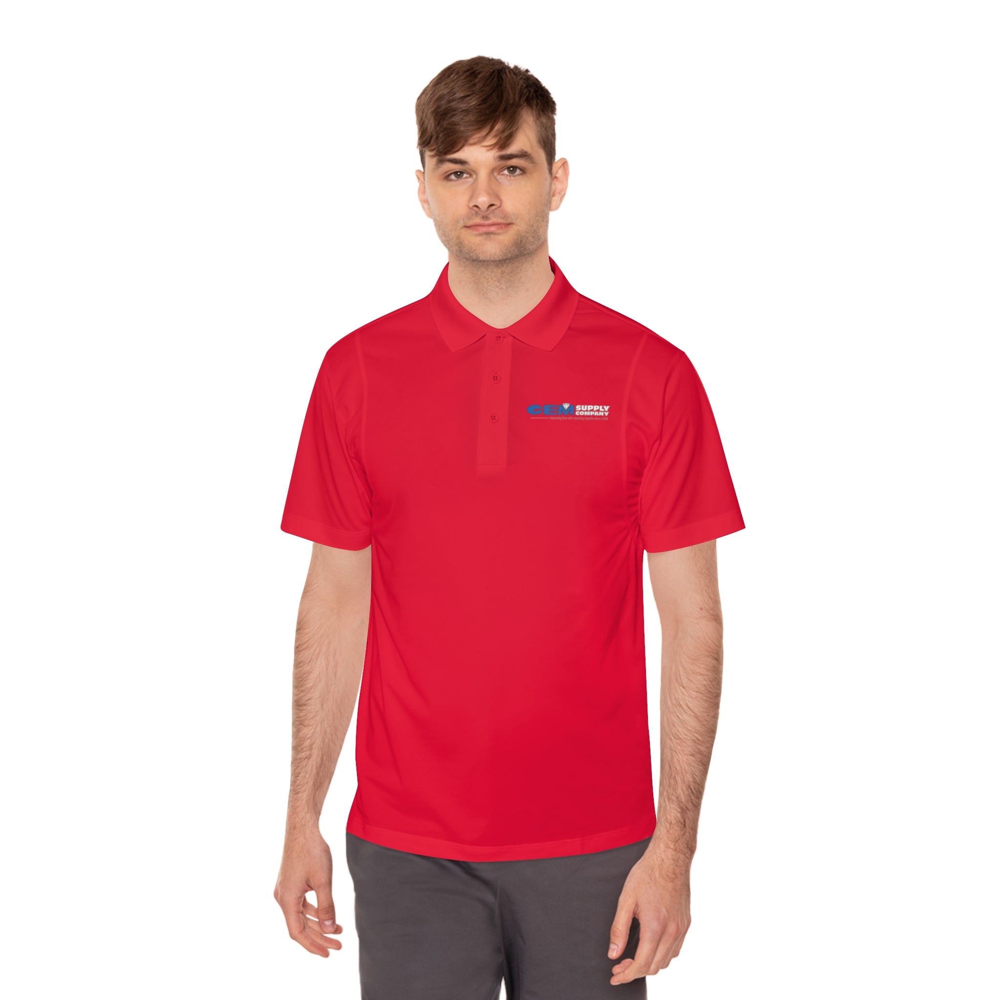 CEM Performance Men's Polo — Lightweight Breathable Sport Shirt