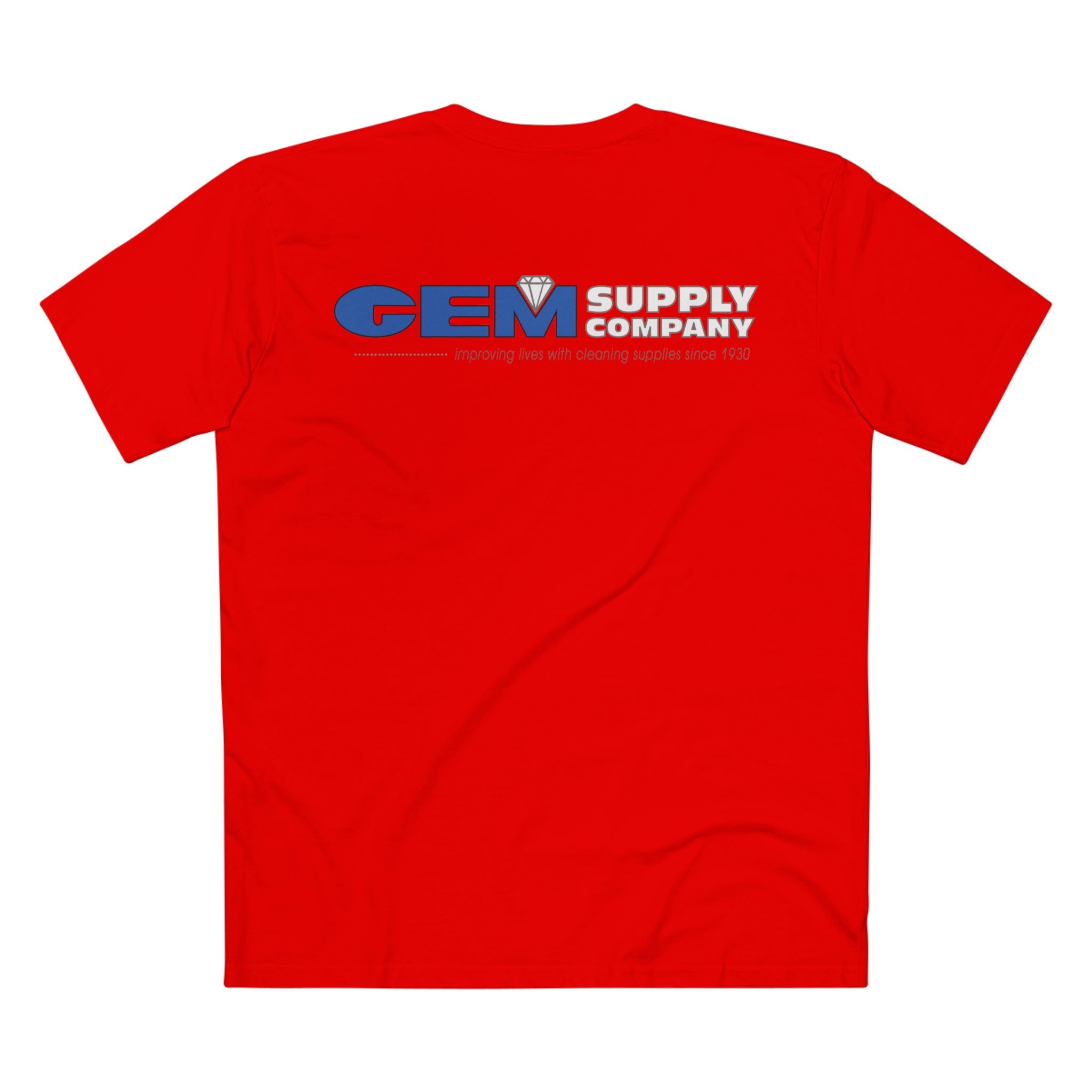 T-Shirt — GEM Supply "Local Grit National Muscle" Graphic Tee