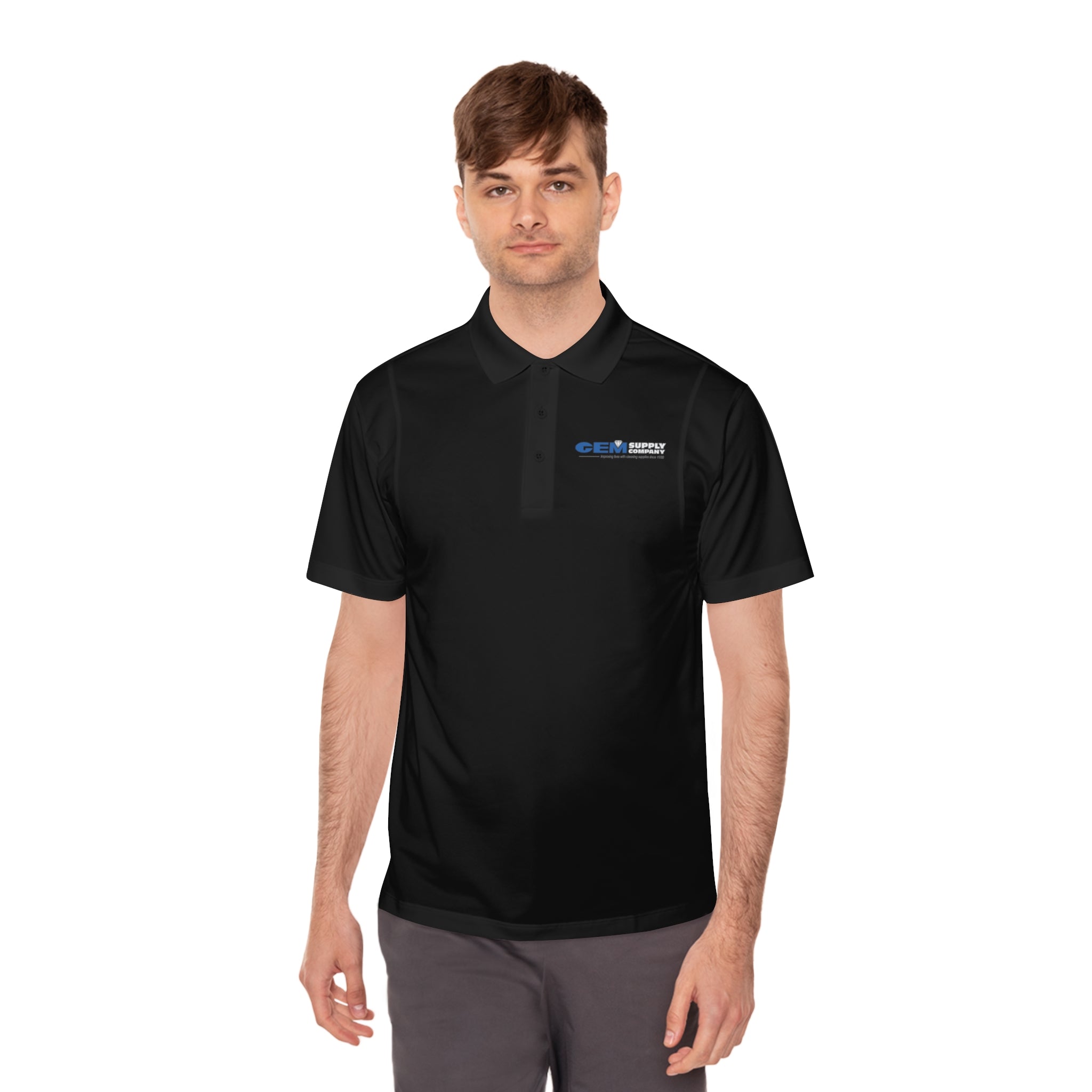 CEM Performance Men's Polo — Lightweight Breathable Sport Shirt