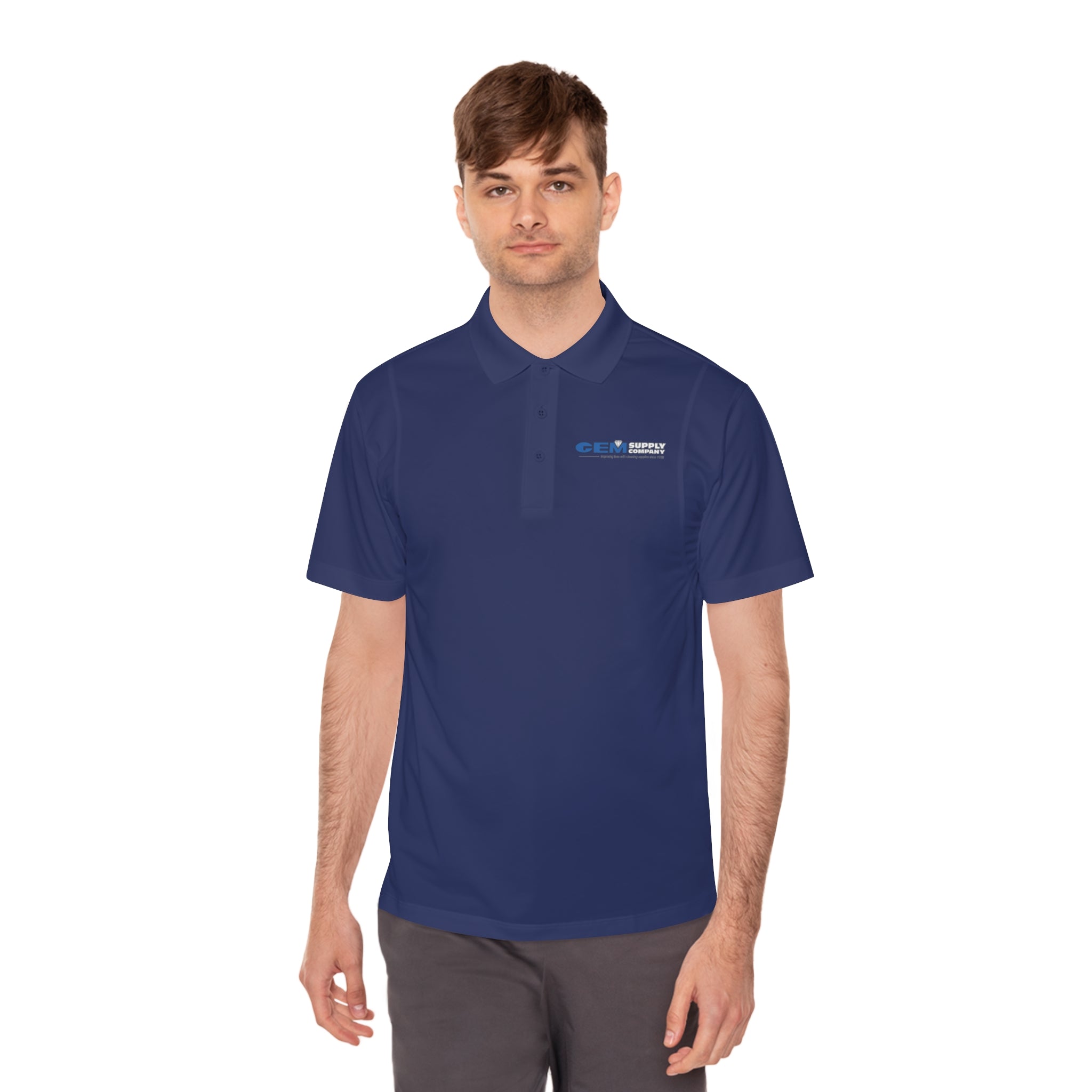 CEM Performance Men's Polo — Lightweight Breathable Sport Shirt